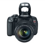 Canon EOS Rebel T4i lens flash