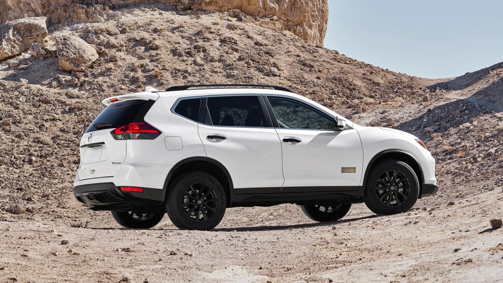 2017 NISSAN ROGUE: ROGUE ONE STAR WARS LIMITED EDITION EXTERIOR SHOWN IN GLACIER WHITE.