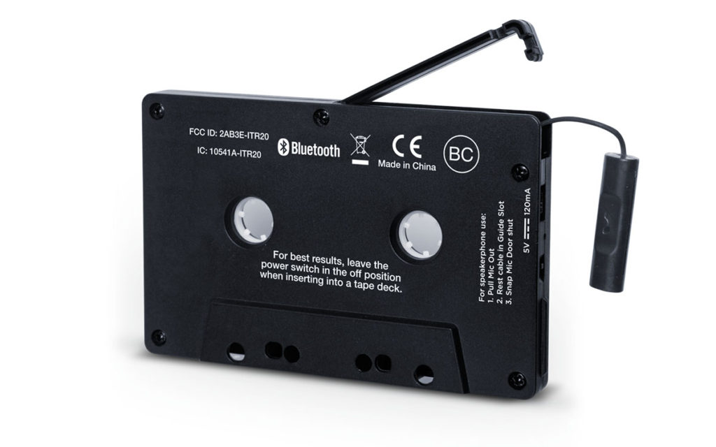 » ION Bluetooth Cassette Tape Adapter