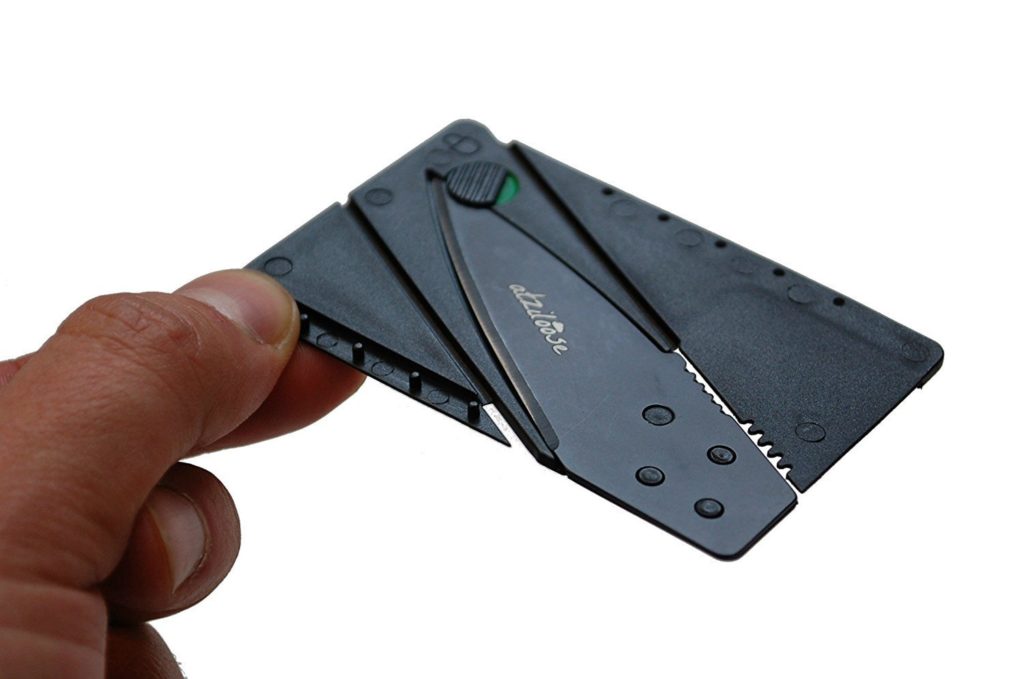 Atziloose Folding Credit Card Pocket Knife 